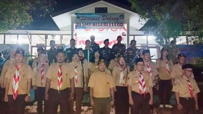 Ansor-Banser Siaga Penuh Kawal KEMHARPRAM Ke-64 Kwarran Ledo