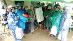 Peduli Warga Terdampak Banjir, Ansor Bengkayang Salurkan Bantuan