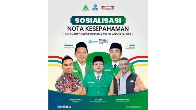 Sosialisasi Kerja Sama PW GP Ansor Kalbar dan Indomaret Group