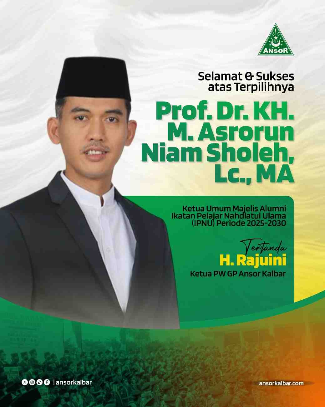 PW GP Ansor Kalbar