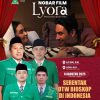 Ansor Kalbar Nobar Film Lyora  di Bioskop Ayani XXI Mega Mall Pontianak