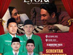 Ansor Kalbar Nobar Film Lyora  di Bioskop Ayani XXI Mega Mall Pontianak