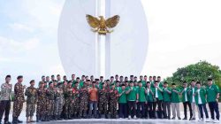 HUT RI ke-80, GP Ansor Kalbar Hormati Jasa Pahlawan Lewat Ziarah dan Tabur Bunga